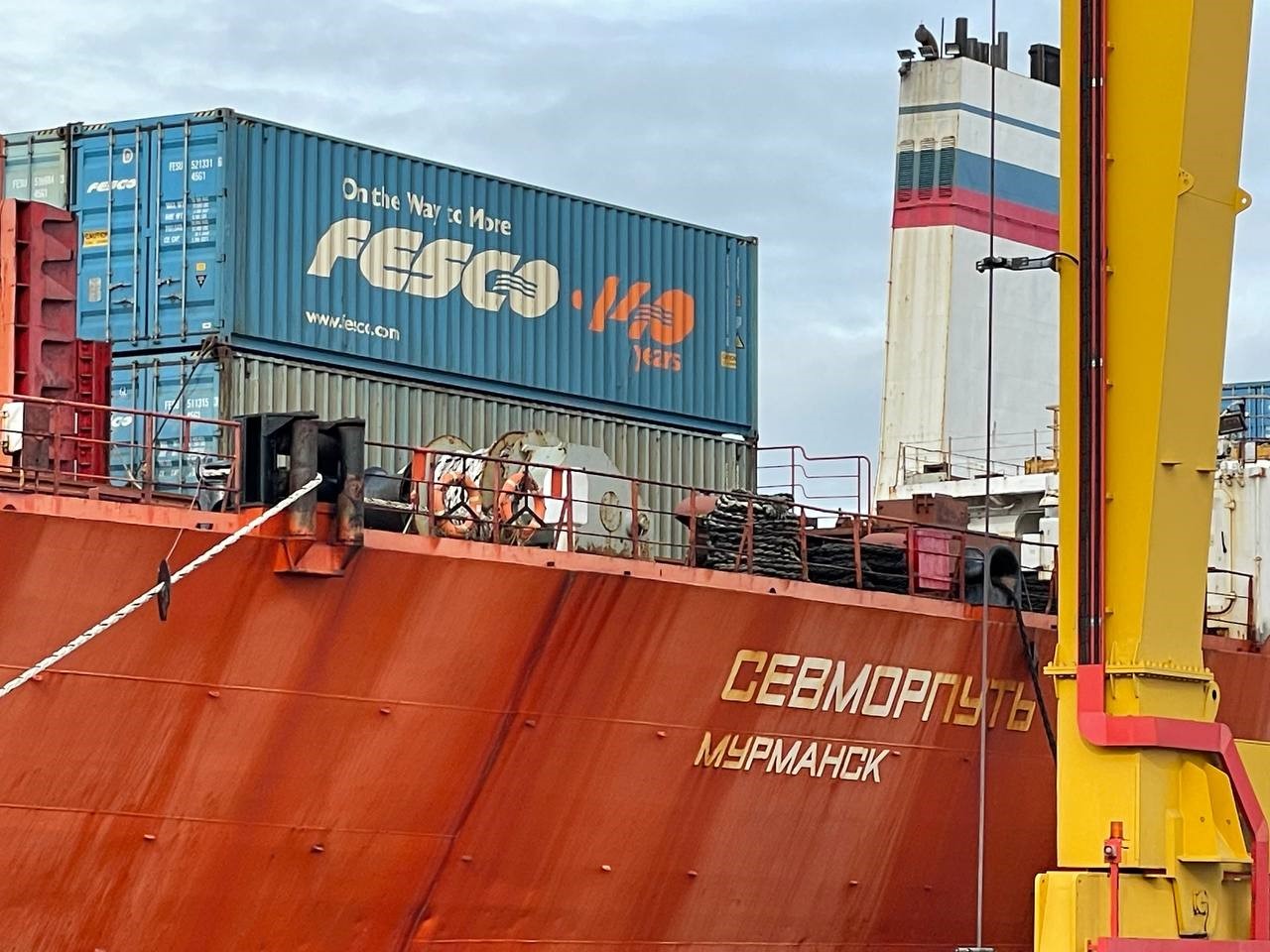 FESCO отправила первые контейнеры из Санкт-Петербурга по Севморпути