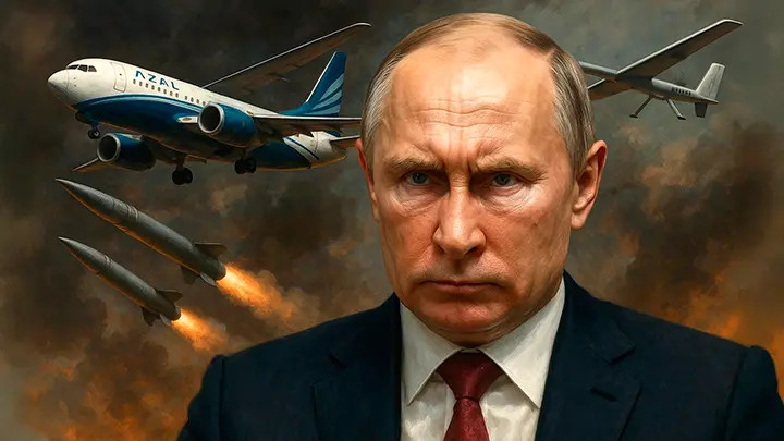  Вся правда о крушении самолета AZAL. И ещё немного сверху