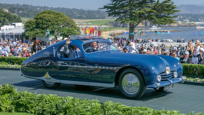 Спортивное обтекаемое купе Talbot-Lago T26 Grand Sport. | Фото: robbreport.com.