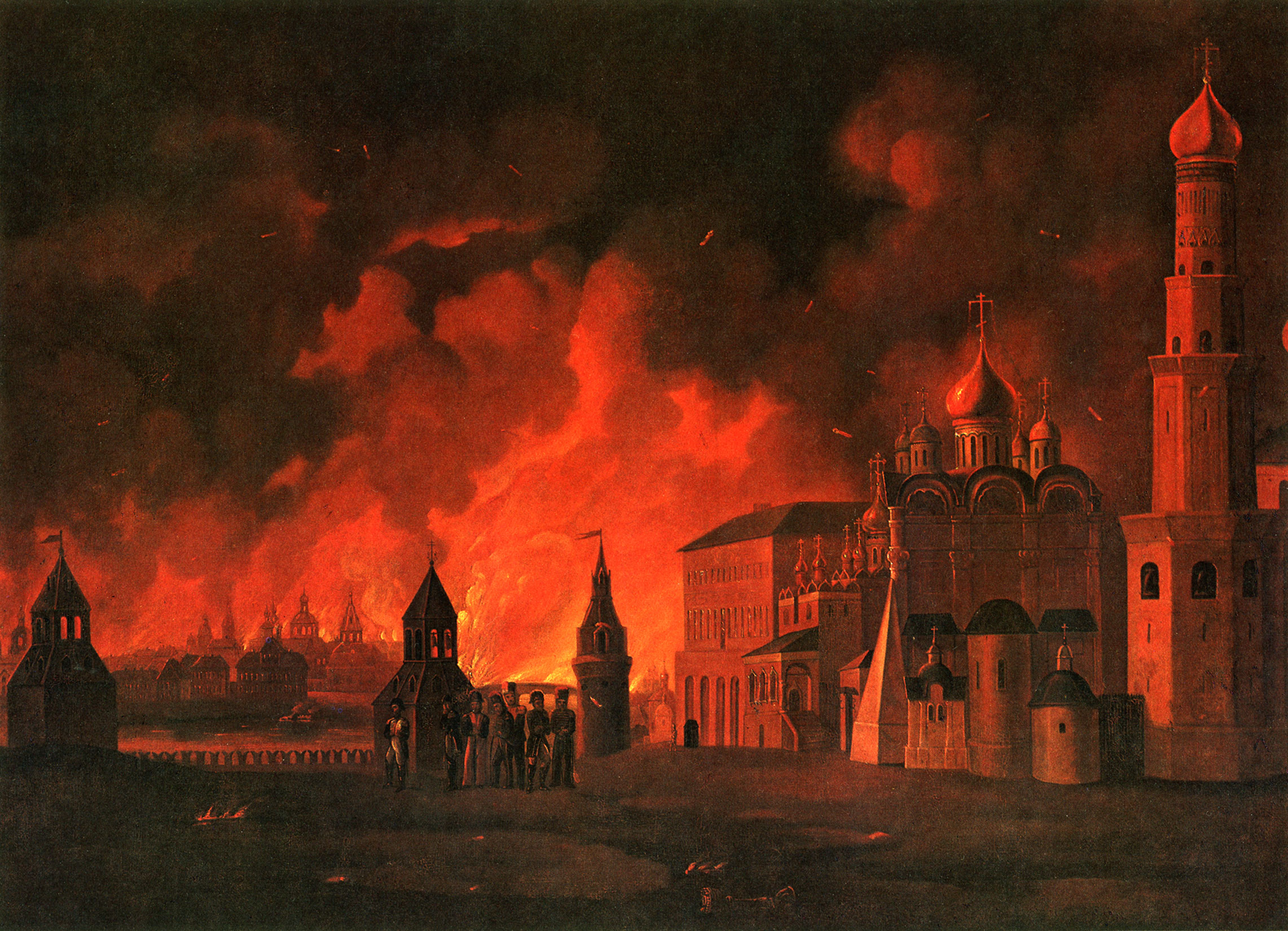 Москва 1812. Пожар в Москве 1812. Сожженная Москва 1812. Пожар в Москве 1812 года. Наполеон пожар Москвы 1812.