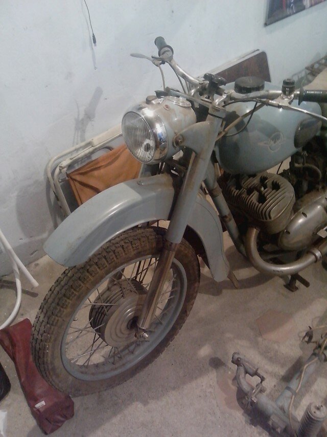 Восстановление: ИЖ-Юпитер 2К 1969 года рождения Восстановление: ИЖ-Юпитер 2К 1969 года рождения мото