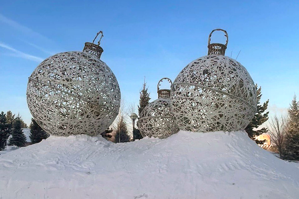 главный снежный городок лесосибирск 2024