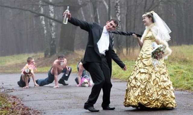 17 фотографий со свадеб. Смешные и неловкие моменты