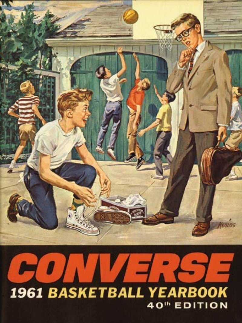 8. Кеды «Converse» забавно, креатив, ностальгия, прошлое, реклама, юмор