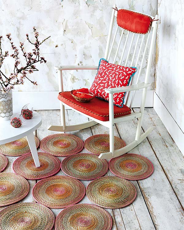 Плетеные коврики в современном интерьере | Outdoor furniture sets, Contemporary rugs, Decor
