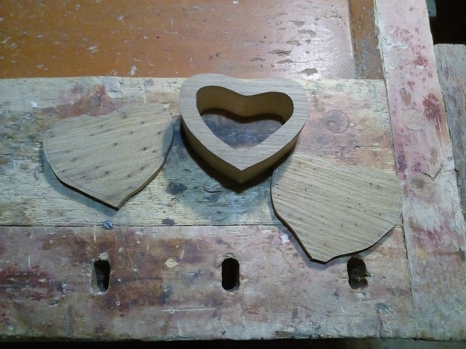 Изготовление шкатулки в виде сердечка Изготовление шкатулки в виде сердечка самоделкин