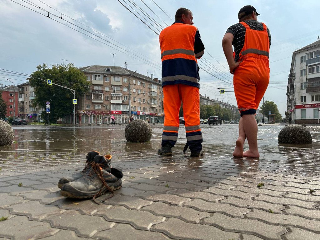 Карта дождя в туле