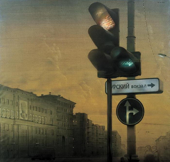 Перестройка в картинах Семена Файбисовича Перестройка в картинах Семена Файбисовича