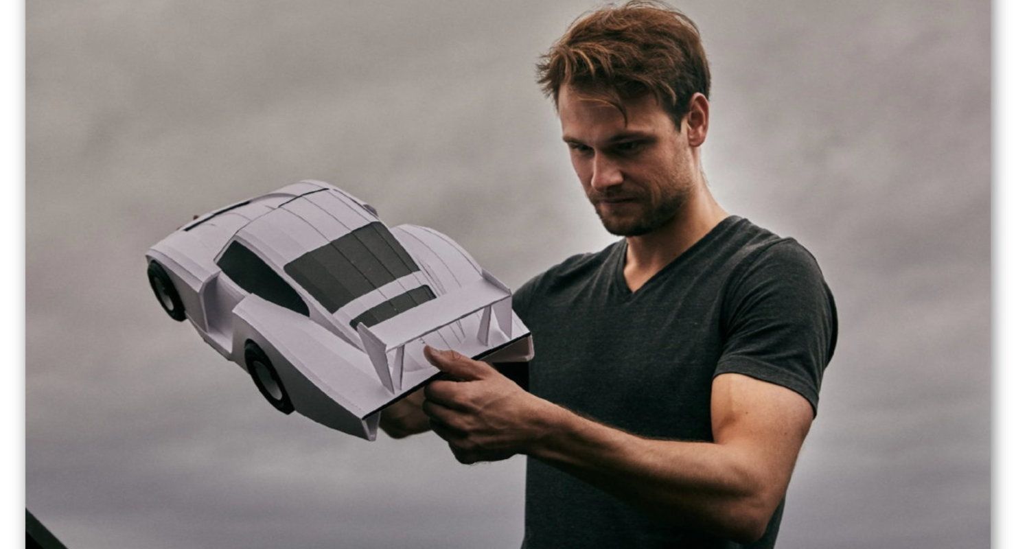 Сборные модели автомобилей из бумаги стали настоящим искусством