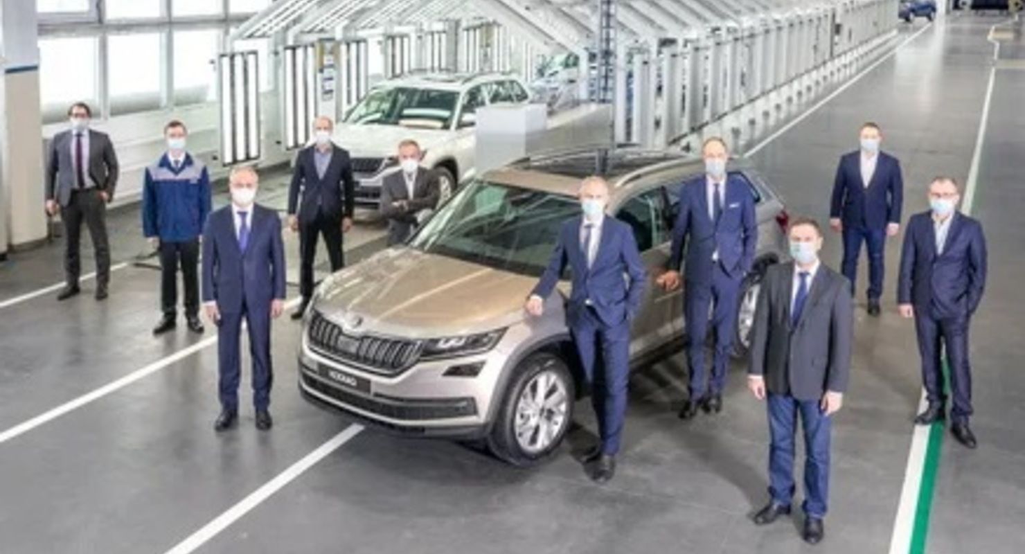 Volkswagen Group Rus выпустила 400-тысячный автомобиль на заводе в Нижнем Новгороде