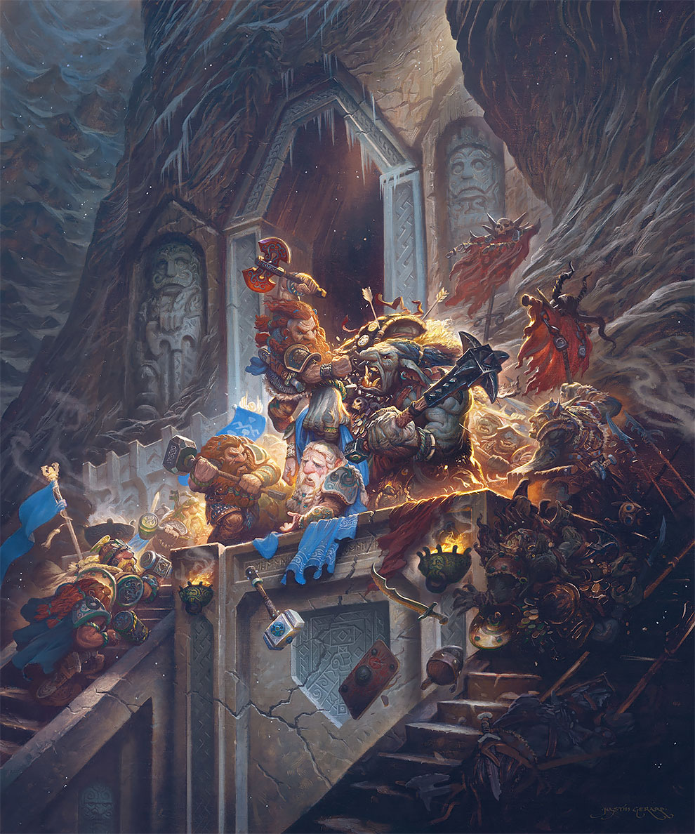 Драконья чума: фэнтезийные работы Джастина Джерарда Драконья чума: фэнтезийные работы Джастина Джерарда