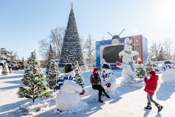Весело в Севастополе и по-новогоднему 
