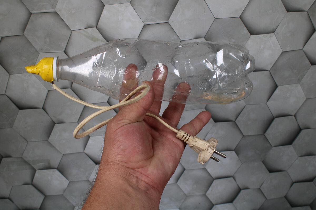 Знакомый физик подсказал, как сделать простой и мощный обогреватель из пластиковой бутылки для дома и дачи,мастер-класс