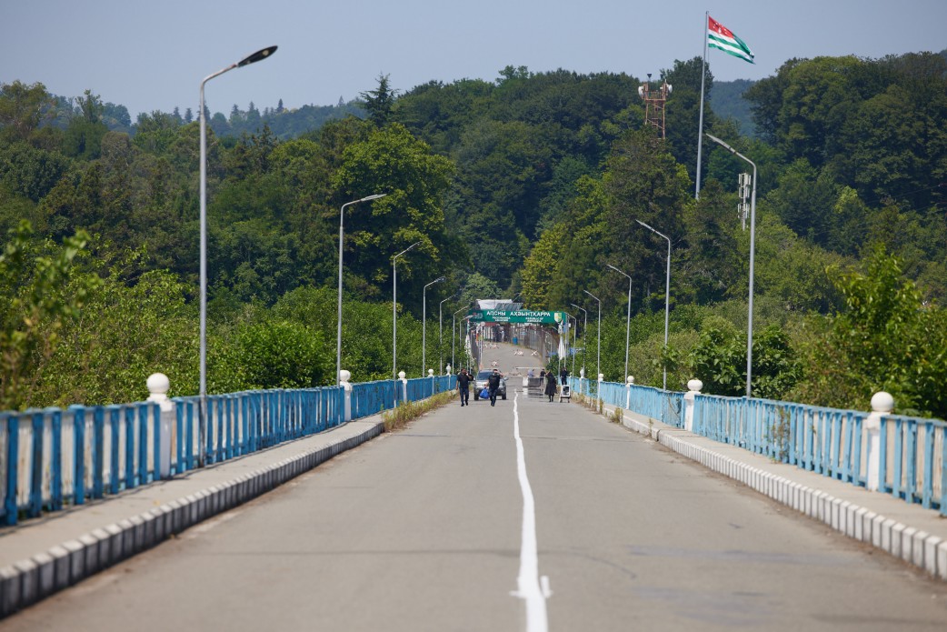 Фото граница абхазия грузия