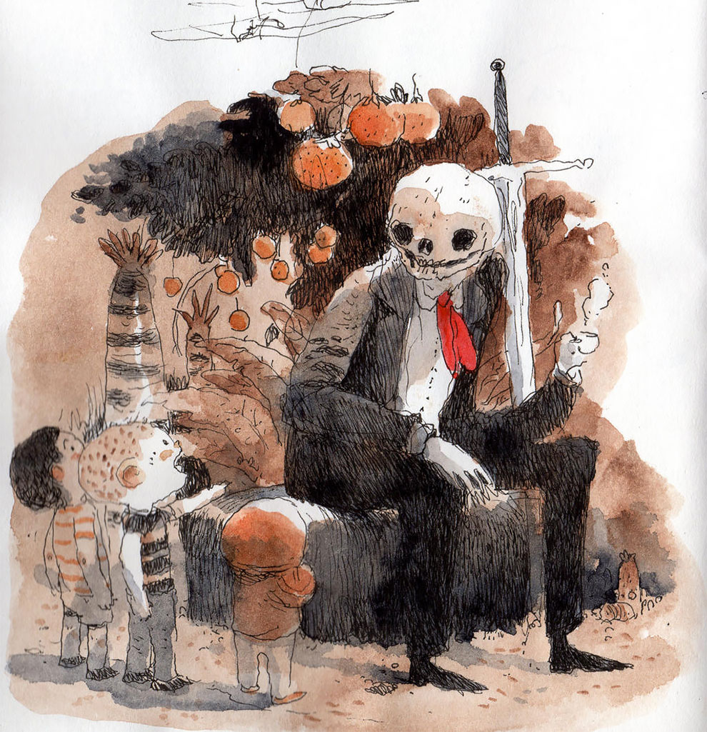 Призрачные герои в жутких иллюстрациях Тони Сандовала Призрачные герои в жутких иллюстрациях Тони Сандовала