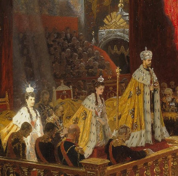 В каком году состоялась коронация. Коронация Николая 2. Туксен коронация Николая 2. Корона Николая 2. Коронация Николая II И Александры фёдоровны.