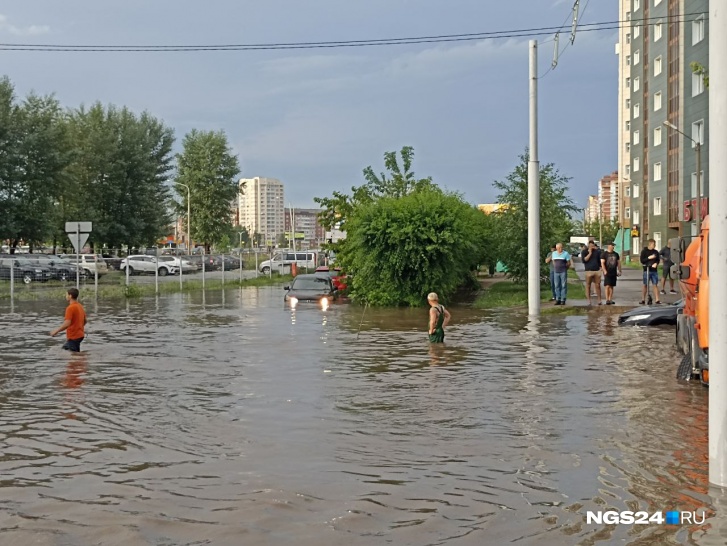 Синоптики предупредили о «сильных и очень сильных дождях» в Красноярске