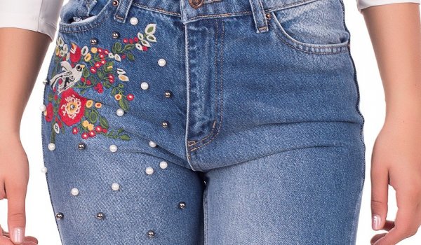 patches и украшение на джинсах