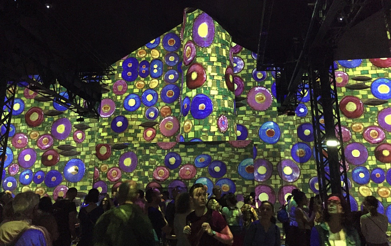 Atelier des Lumière – цифровой музей высокого искусства в Париже авиатур