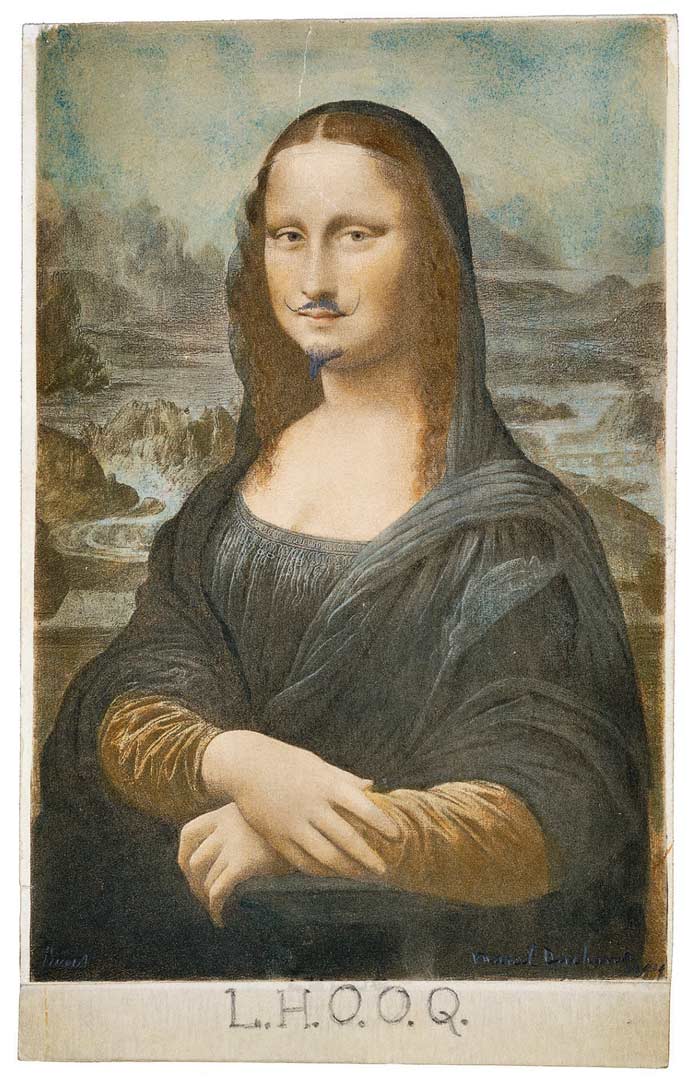 Работы Марселя Дюшана: Мона Лиза (1919)