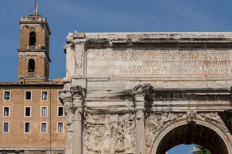 Арка Септимия Севера в Риме