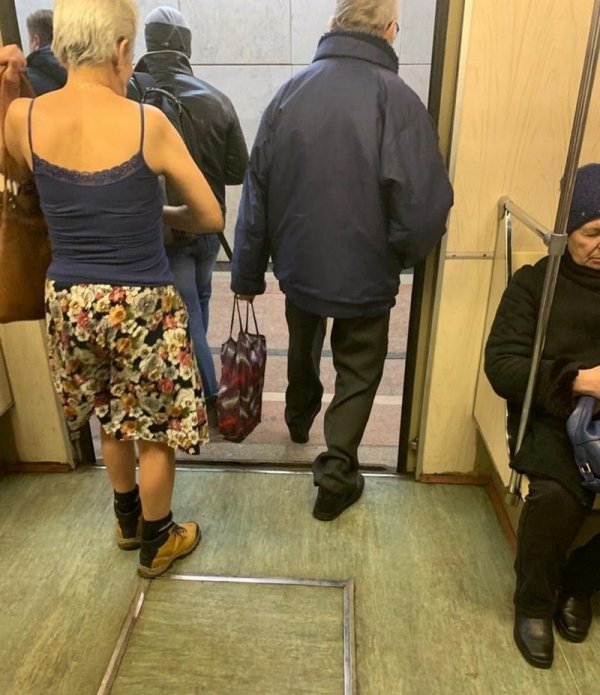 Модники и чудаки из метро Модники и чудаки из метро позитив,смешные картинки,юмор