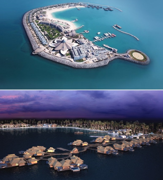 Курортный комплекс Resort Doha by Anantara на частном Банановом острове.