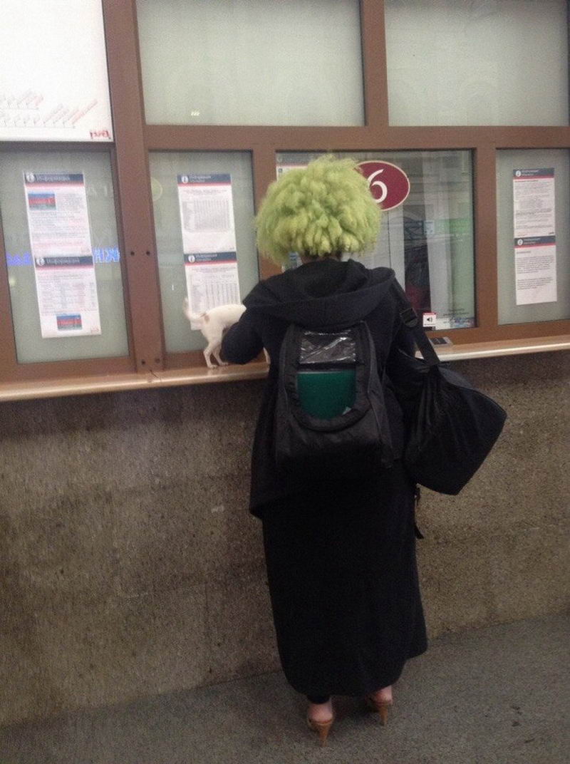 Модники и чудики из российского метрополитена - 78 Модники и чудики из российского метрополитена - 78 humor