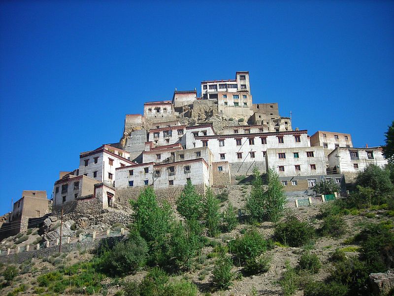 Буддийский храм Ки Гомпа (Key Gompa), Индия