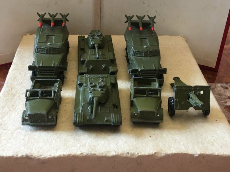 Военные игрушки из СССР 