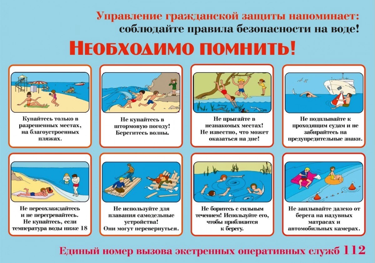 В региональной федерации плавания рассказали о правилах поведения на водоёмах
