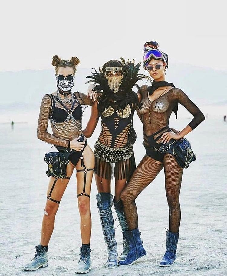 30 самых горячих девушек с фестиваля света и огня «Burning Man 2018» burning man, Фестиваль, в мире, девушки, красота, люди