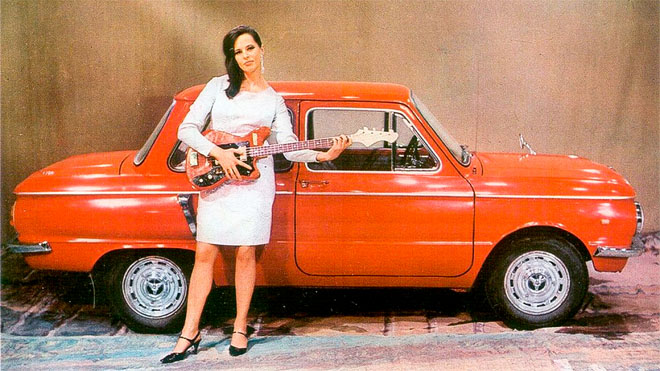 Машины и красивые девушки в рекламе автомобилей СССР Культура