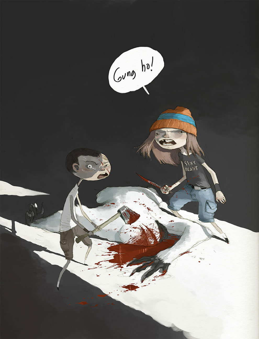 Призрачные герои в жутких иллюстрациях Тони Сандовала Призрачные герои в жутких иллюстрациях Тони Сандовала