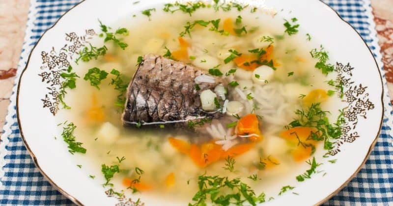 Рыбный суп с картошкой