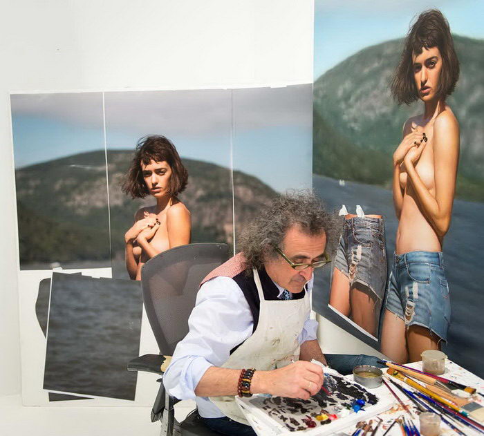 Гиперреалистичные картины Yigal Ozeri Гиперреалистичные картины Yigal Ozeri