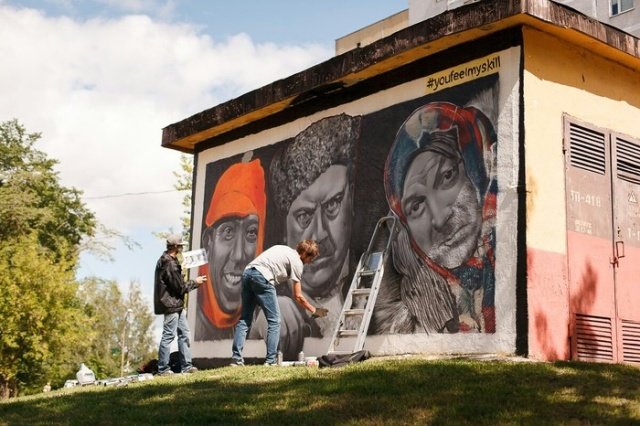 Стрит-арт, от которого становится тепло на душе Стрит-арт, от которого становится тепло на душе искусство