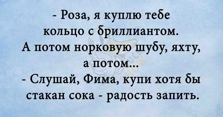 Прекрасное начало летнего дня – подборка веселых анекдотов 