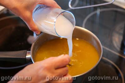 Фотографии рецепта Кисель из абрикосов, 07 Кисель из абрикосов, Шаг 07