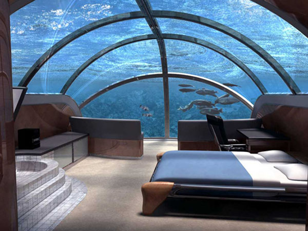 Подводный отель Poseidon Undersea Resort
