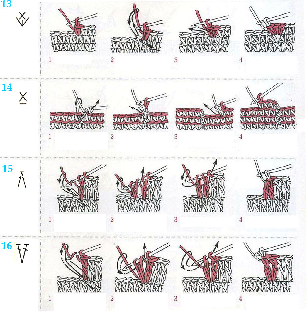Каналы по вязанию крючком. Обозначения столбиков при вязании крючком. Столбик без накида условное обозначение. Условные обозначения при вязании рельефных столбиков. Обозначения в схемах вязания крючком.