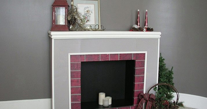 Камин из картона Камин из картона своими руками,сделай сам,умелые руки