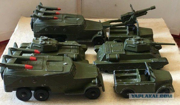 Военные игрушки из СССР 