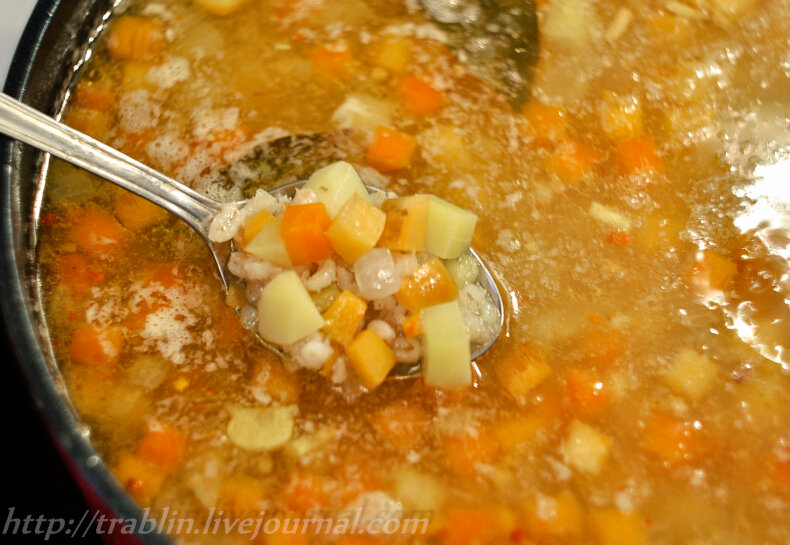 Простая еда: репянка/репница/репня. Похлебка из репы с перловой крупой кухни мира,супы