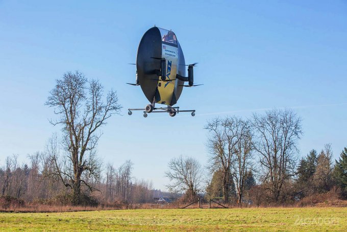 «Летающая тарелка» Zeva Aero проходит летные испытания автоматика,будущее,видео,гаджеты,ИИ,навигатор,наука,техника,технологии,электроника