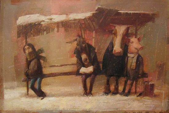 Художник Александр Антонюк о святых и грешниках Художник Александр Антонюк о святых и грешниках