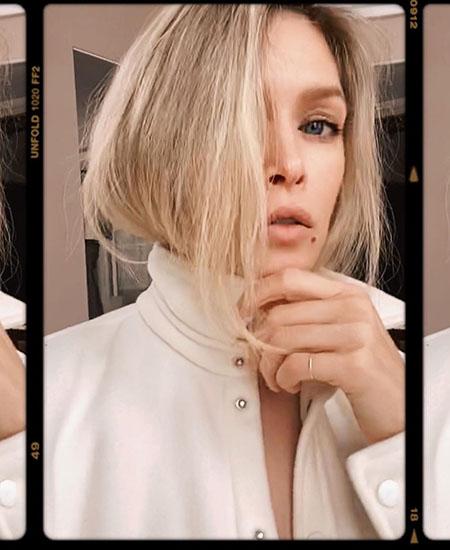 Вера Брежнева снялась полуобнаженной в web-фотосессии Экстерьер