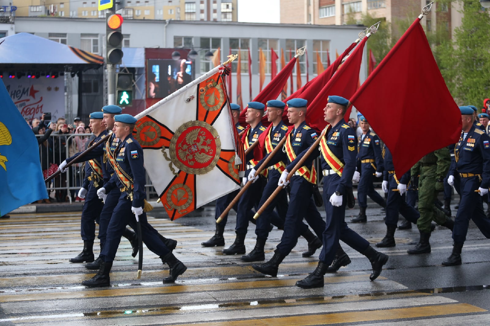 десантники на параде в москве