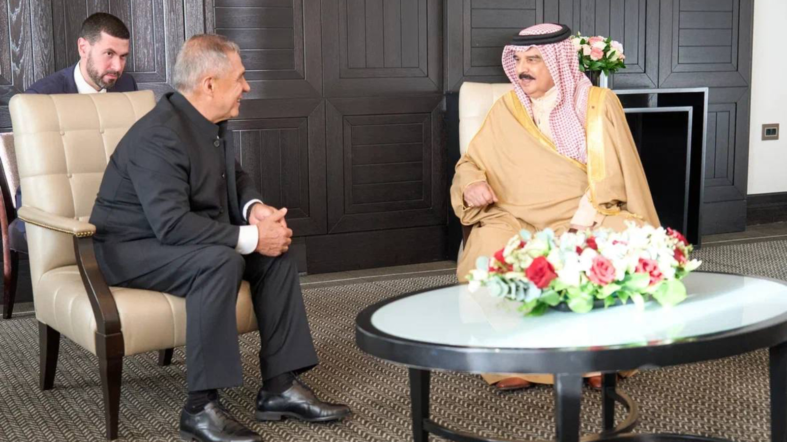 Рустам Минниханов встретился с Королем Бахрейна