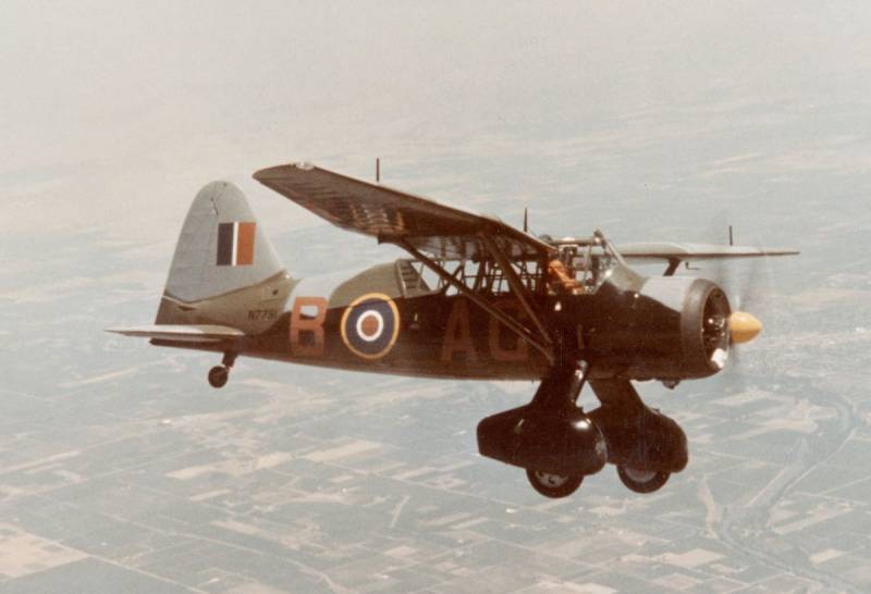 Летающая тачанка. Опытный самолёт P.12 Lysander Delanne ввс